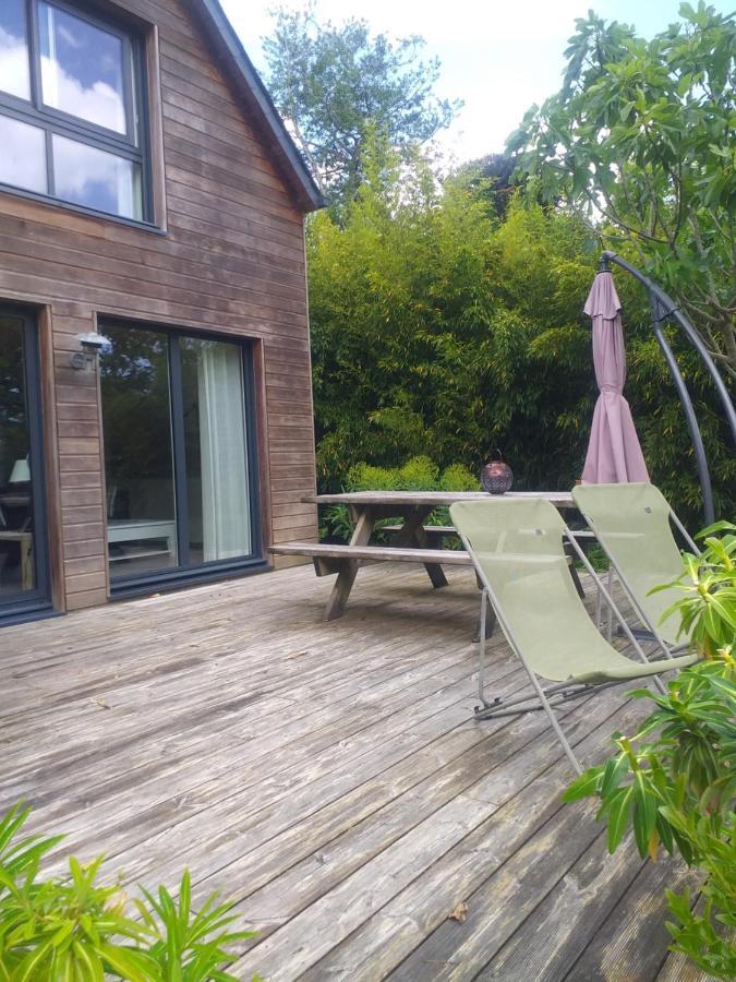 Un Jardin En Pente Douce Locquenole Exterior foto